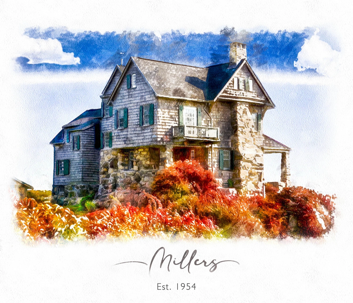 Personalized House Portrait From Photo. Custom Home Watercolor Painting. Realtor Closing, Moving Away, New Home, First House Christmas Gift. 5 Personalized House Portrait From Photo. Custom Home Watercolor Painting. Realtor Closing, Moving Away, New Home, First House Christmas Gift. - Image 3