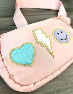 Personalized Belt Bag Girl Birthday Gift Custom Fanny Pack Gift For Girl Toddler Purse Christmas Present Tween Customized Letter Patch Bag -Jewellery Soldes Boutique il fullxfull.5278782625 kq74