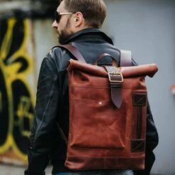 Roll Top Backpack Computer Backpack Student Backpack Fall Accessory Back To School Backpack Christmas Gift -Jewellery Soldes Boutique il fullxfull.5293692830 f3ix