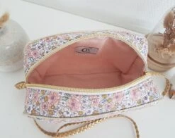 Little Girl Handbag. Liberty Style Dusty Pink Floral Cotton. Girl's Shoulder Bag. Christmas, Birthday Present. -Jewellery Soldes Boutique il fullxfull.5301549093 7pfu