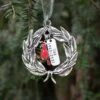 Cardinal Urn Christmas Tree Ornament. Memorial Ornament / Window Hanging. Keepsake To Hold Cremains. Urns For Human Ashes. Cardinals Appear