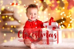 130 Christmas Photo Overlays Megapack
