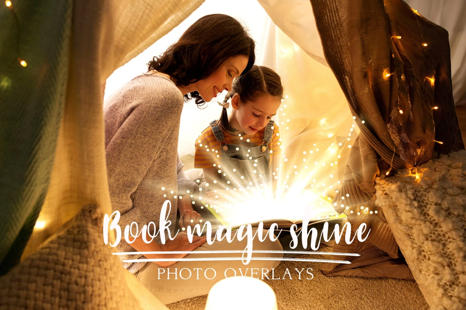 30 Magic Book Shine Photo Overlays, Christmas Magic Light Effect 3 30 Magic Book Shine Photo Overlays, Christmas Magic Light Effect