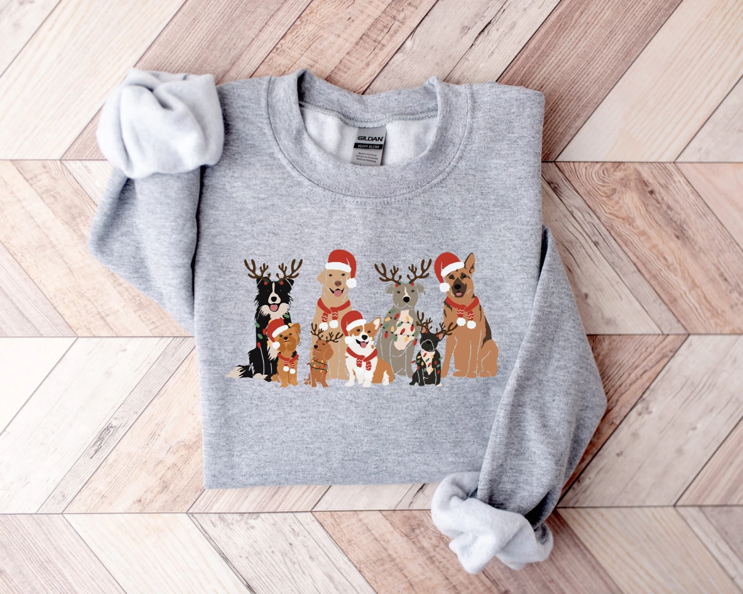 Christmas Dog Sweatshirt, Dog Owner Christmas Gift, Dog Christmas Sweatshirt, Christmas Sweater, Holiday Sweater, Christmas Shirt, Dog Gift 4 Christmas Dog Sweatshirt, Dog Owner Christmas Gift, Dog Christmas Sweatshirt, Christmas Sweater, Holiday Sweater, Christmas Shirt, Dog Gift - Image 2