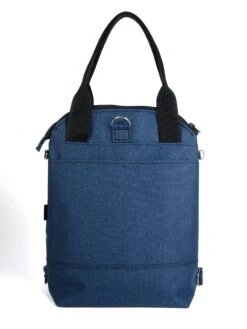 Christmas Sale Blue Hand Painted Handbag, Gift Bag, Stylish Handbag, Womens Handbag, Tote With Zipper, Backpack And Bag, Grey Textile -Jewellery Soldes Boutique il fullxfull.5350546496 8s64