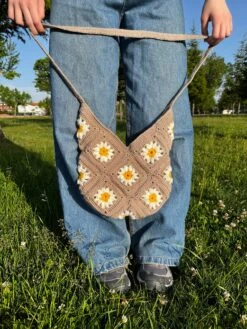 Aesthetic Daisy Crochet Bag, Flower Shoulder Bag, Christmas Gift 7 Aesthetic Daisy Crochet Bag, Flower Shoulder Bag, Christmas Gift -Jewellery Soldes Boutique il fullxfull.5354884575 ob3m