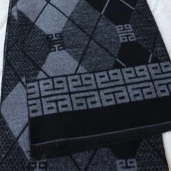 Black & Gray Men's Cold Weather Winter Scarf | Scarves For Men | Gifts For Dad | Suit Scarf | Christmas Gifts For Husband | Shawl Pashmina 16 Black & Gray Men's Cold Weather Winter Scarf | Scarves For Men | Gifts For Dad | Suit Scarf | Christmas Gifts For Husband | Shawl Pashmina -Jewellery Soldes Boutique il fullxfull.5377538130 mksb