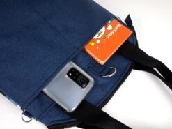 Christmas Sale Blue Hand Painted Handbag, Gift Bag, Stylish Handbag, Womens Handbag, Tote With Zipper, Backpack And Bag, Grey Textile -Jewellery Soldes Boutique il fullxfull.5398718533 q5ax