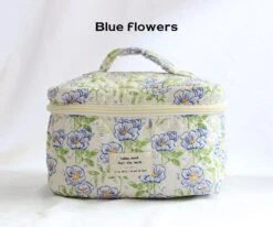 Personalized Simple Practical Flower Makeup Bag,makeup Bag Or Mini Makeup Bag, Toiletry Bag, Travel Case Pouch,Gifts For Christmas