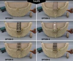 Teddy Bag For Women With Gold Zipper, Teddy Fell Leather Bag With Patterned Wide Straps, Gift For Her, Christmas Gift -Jewellery Soldes Boutique il fullxfull.5402957634 pnbh