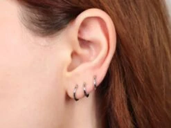 Huggie Hoop Earrings Set, Gold Huggie Hoop Earrings Set, Silver Dainty Hoop Earrings Set For Multiple Piercings, Christmas Gift Earrings Set -Jewellery Soldes Boutique il fullxfull.5405999716 25cv