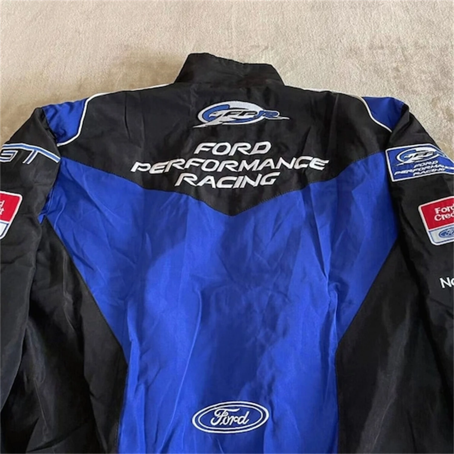 F1- Ford F1 Racing Retro Jacket Men's And Women's Limited Edition Fashion Track Jacket, Y2k Fully Embroidered-Christmas Gift 9 F1- Ford F1 Racing Retro Jacket Men's And Women's Limited Edition Fashion Track Jacket, Y2k Fully Embroidered-Christmas Gift - Image 7