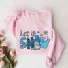 Let It Snow Sweatshirt, Christmas Sweatshirt, Christmas Gift, Gift For Her, Let It Snow Hoodie, Christmas Sweat, Christmas Gift For Family
