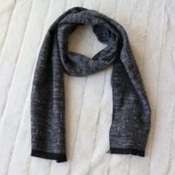 Fall Fashion Gray Men's Cold Weather Winter Scarf | Scarves For Men | Gifts For Dad | Suit Scarf | Christmas Gifts| Shawl | Menswear