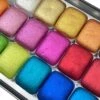 Christmas Quarter Pan Set Handmade Chrome Glittery Watercolor Paint -Jewellery Soldes Boutique il fullxfull.5432884147 p6vp
