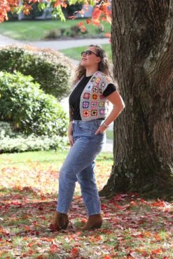 Paul McCartney’s Retro Vest, Hand Knit Waistcoast For Women And Men, Crochet Granny Square Retro Sweater, Gift For Her, Him, Christmas 20 Paul McCartney’s Retro Vest, Hand Knit Waistcoast For Women And Men, Crochet Granny Square Retro Sweater, Gift For Her, Him, Christmas -Jewellery Soldes Boutique il fullxfull.5439794556 r97v