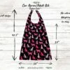 Extra Long Adult Bib | Car Apron | Car Bib | Elderly Gifts | Christmas Gift | Cat Apron | Grandparent Gift | Commuter Gift | Traveler Gift