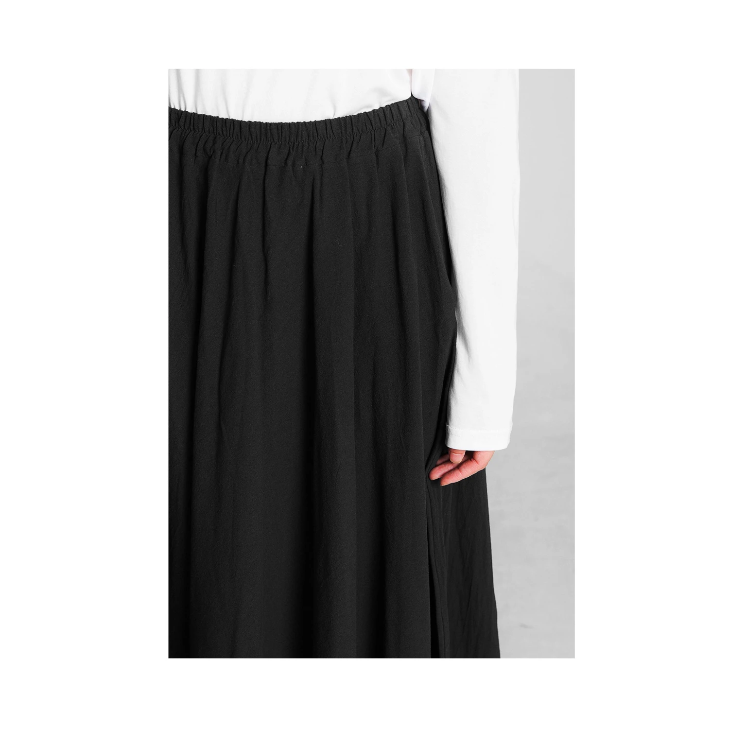 Custom Size Cotton Skirt Loose Skirts A-line Elastic Waist Skirt Travel Skirt Beach Skirt Black Christmas Gift 6 Custom Size Cotton Skirt Loose Skirts A-line Elastic Waist Skirt Travel Skirt Beach Skirt Black Christmas Gift - Image 4