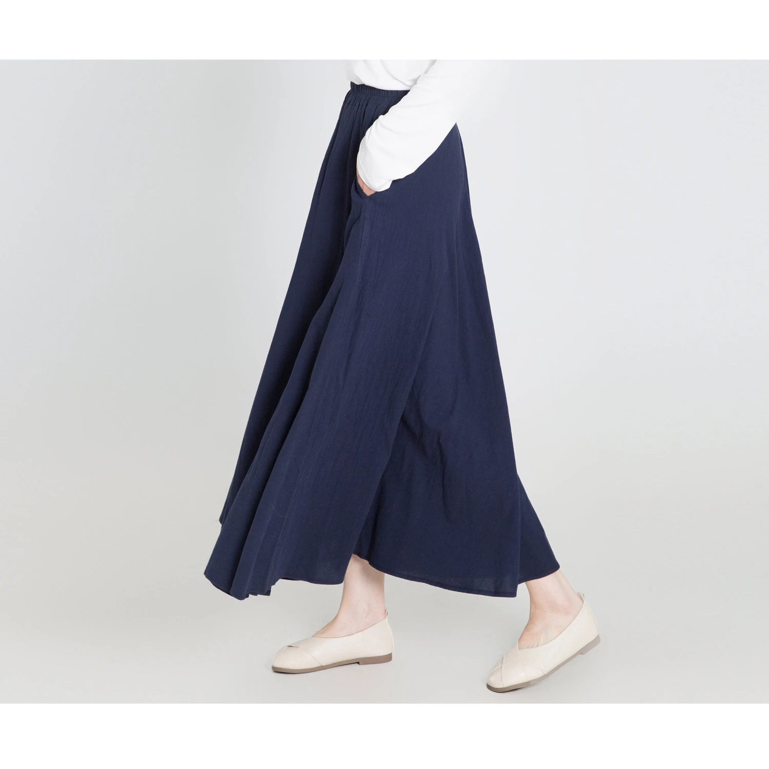 Custom Size Cotton Skirt Loose Skirts A-line Elastic Waist Skirt Travel Skirt Beach Skirt Red Christmas Gift 8 Custom Size Cotton Skirt Loose Skirts A-line Elastic Waist Skirt Travel Skirt Beach Skirt Red Christmas Gift - Image 6