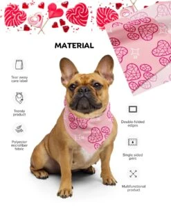 Pink Paws Pet Bandana | Pet Wear, Sweet Heart Gift, Holiday Gift, Christmas Pets, Limited Edition -Jewellery Soldes Boutique il fullxfull.5501148156 bkcg