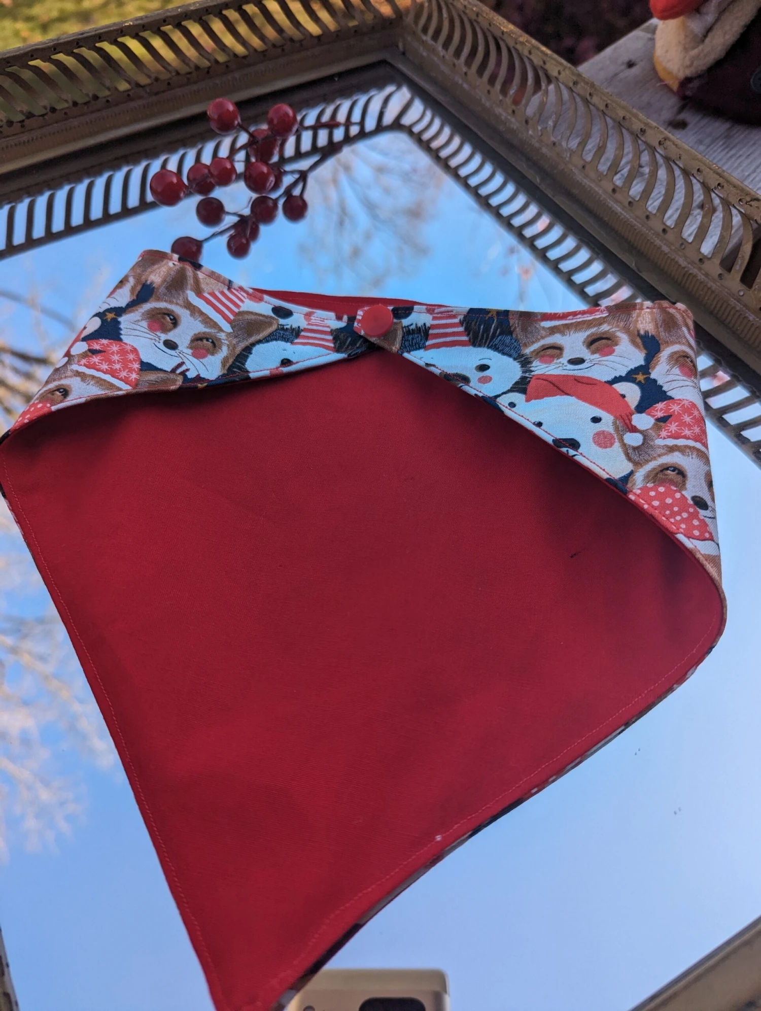 Christmas Squad Dog Bandana/ Christmas Dog Bandana/ Bandana For Dogs/ Bandana For Cats/Dog Scarf/Gift For Pets/ Pets Accessories/ 6 Christmas Squad Dog Bandana/ Christmas Dog Bandana/ Bandana For Dogs/ Bandana For Cats/Dog Scarf/Gift For Pets/ Pets Accessories/ - Image 4