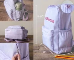 Embroidered Toddler Backpack | Custom Kids Backpack | Personalized Kids Christmas Gift | Personalized Children's Backpack | Custom Baby Bag -Jewellery Soldes Boutique il fullxfull.5502015974 co5n