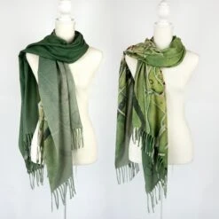 Christmas Gift For Rome Italy Lover Traveler Green Woman Scarf Cashmere-like Fringe Shawl Winter Wrap -Jewellery Soldes Boutique il fullxfull.5505976282 omnc