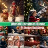 44 Christmas Backdrop Bundle | Digital Backdrops For Holiday Photography | Photoshoots With Santa, Snowmen, Reindeer, Gingerbread & More PNG -Jewellery Soldes Boutique il fullxfull.5515930366 l4zf