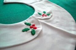 Christmas Holly Embroidered Detachable Peter Pan Collar 15 Christmas Holly Embroidered Detachable Peter Pan Collar -Jewellery Soldes Boutique il fullxfull.5519966334 e253
