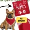 Mama's Little Helper Pet Bandana | Pet Wear, Holiday Gift, Christmas Pets, Limited Edition