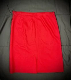 Plus Size Pendleton Cherry Red Virgin Wool Pencil Skirt 36" Waist Vintage 1980s XL Festive Christmas Preppy Holiday Party -Jewellery Soldes Boutique il fullxfull.5542748675 dnp6