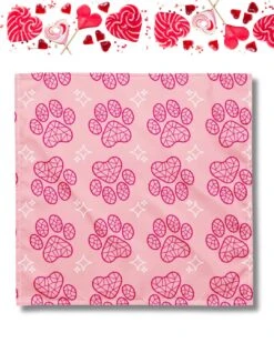 Pink Paws Pet Bandana | Pet Wear, Sweet Heart Gift, Holiday Gift, Christmas Pets, Limited Edition -Jewellery Soldes Boutique il fullxfull.5549255577 rhnw
