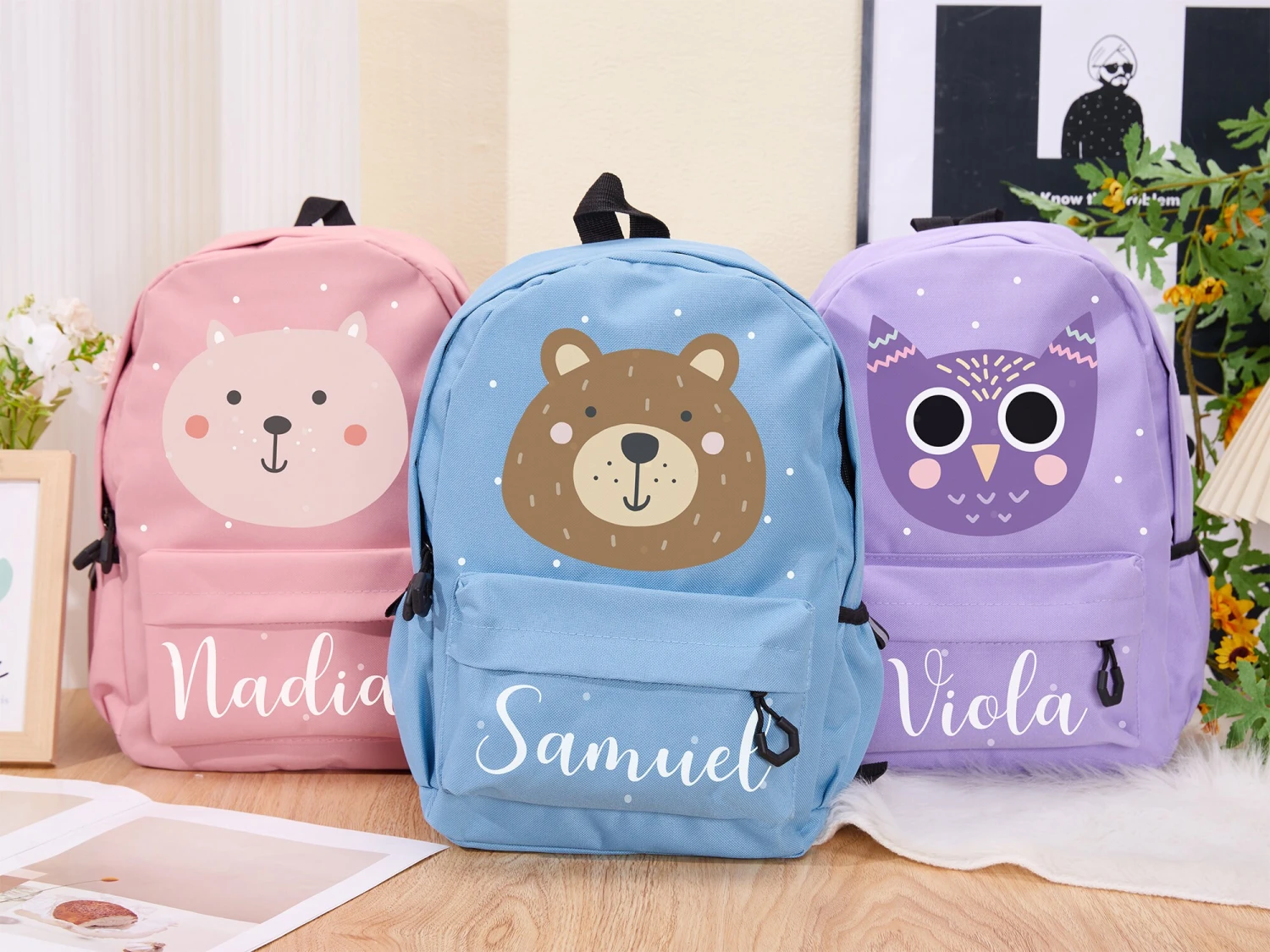 Personalized Kids Backpack Custom Children Backpack Travel Backpack With Name Backpacks Nursery Gift Christmas Gifts Kids Gift Birthday Gift 8 Personalized Kids Backpack Custom Children Backpack Travel Backpack With Name Backpacks Nursery Gift Christmas Gifts Kids Gift Birthday Gift - Image 6