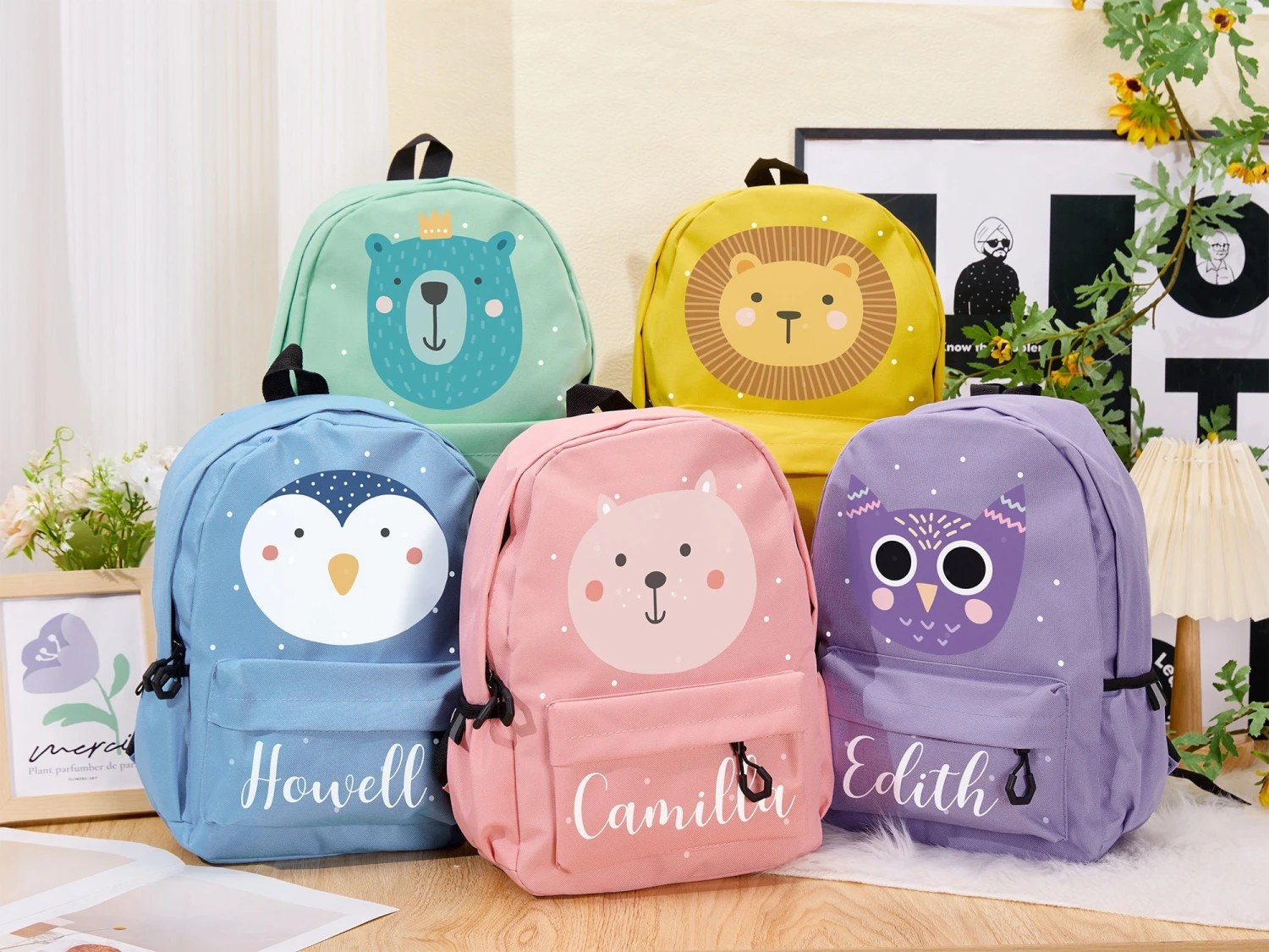 Personalized Kids Backpack Custom Children Backpack Travel Backpack With Name Backpacks Nursery Gift Christmas Gifts Kids Gift Birthday Gift 4 Personalized Kids Backpack Custom Children Backpack Travel Backpack With Name Backpacks Nursery Gift Christmas Gifts Kids Gift Birthday Gift - Image 2