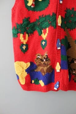 Christmas Kittens Intarsia Vest | Cute Kittens Vest | Hand-knitted Holiday Vest 18 Christmas Kittens Intarsia Vest | Cute Kittens Vest | Hand-knitted Holiday Vest -Jewellery Soldes Boutique il fullxfull.5553882026 iwim