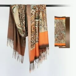 Christmas Gift For Rome Italy Lover Traveler Green Woman Scarf Cashmere-like Fringe Shawl Winter Wrap -Jewellery Soldes Boutique il fullxfull.5553981433 pbpb