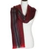 Dark Red - Christmas Alpaca Wool Scarf - Unisex Scarf - Wool Scarves - Wrap Scarf For Women - Scarf For Men - Warm And Soft Scarf