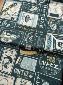 Handmade Japanese Print Fleece Scarf Neck Warmer, Personalised Gift For Him, Christmas Gift -Jewellery Soldes Boutique il fullxfull.5558119752 lafv