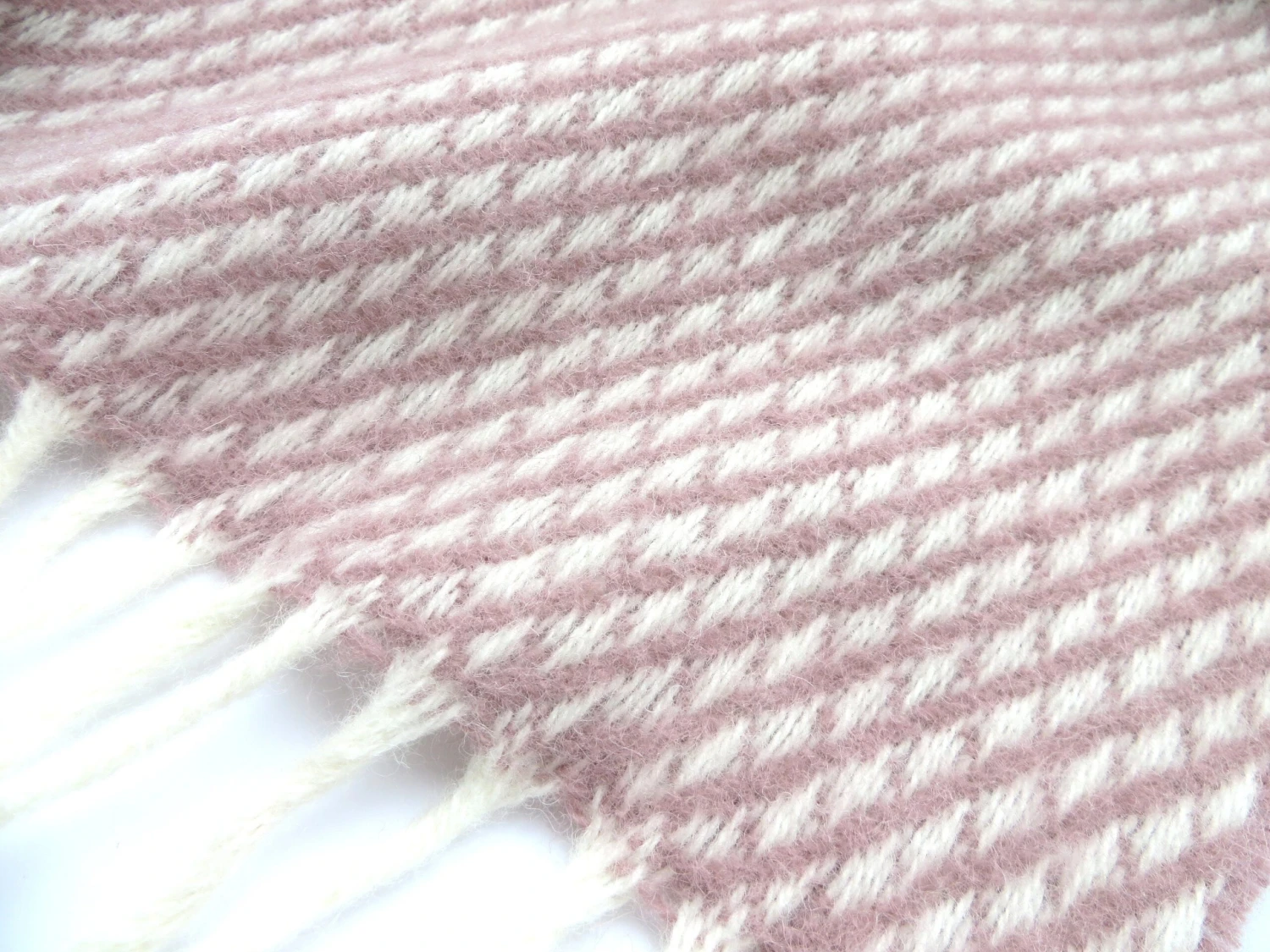 Dusty Rose Wool Scarf Winter Wedding Bridesmaids Oversize Wrap Thick Warm Wool Shawl Large Wool Scarf Winter Gift For Grandma Christmas Gift 6 Dusty Rose Wool Scarf Winter Wedding Bridesmaids Oversize Wrap Thick Warm Wool Shawl Large Wool Scarf Winter Gift For Grandma Christmas Gift - Image 4