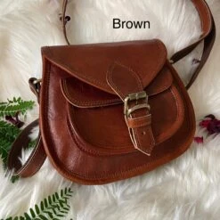 Personalized Leather Saddle Bag Christmas Gift Crossbody Bags Women Purses And Bags Halloween Gift Handmade Leather Purse Women Cross Body -Jewellery Soldes Boutique il fullxfull.5563255434 r578