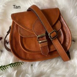 Personalized Leather Saddle Bag Christmas Gift Crossbody Bags Women Purses And Bags Halloween Gift Handmade Leather Purse Women Cross Body -Jewellery Soldes Boutique il fullxfull.5563262028 5ww6