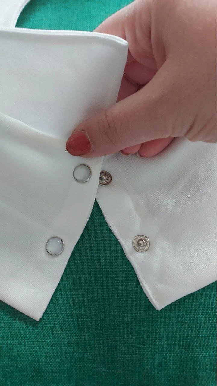 Christmas Holly Embroidered Detachable Peter Pan Collar 10 Christmas Holly Embroidered Detachable Peter Pan Collar - Image 8