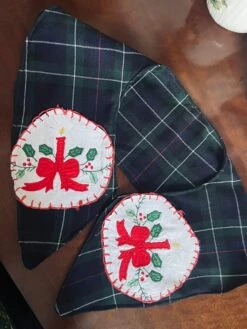 Vintage Christmas Detachable Collar