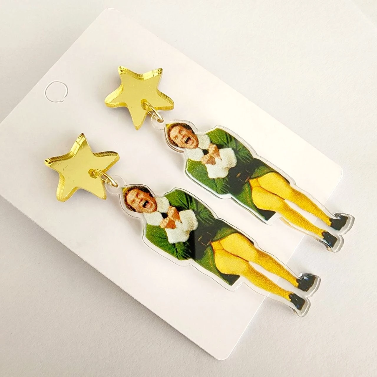 Elf - Buddy Christmas Earrings 5 Elf - Buddy Christmas Earrings - Image 3