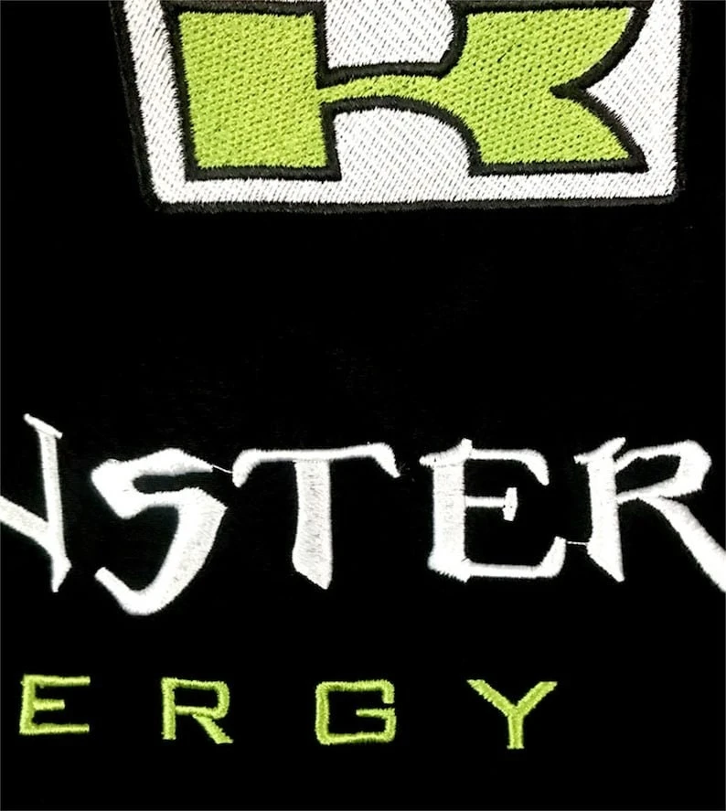 Formula 1 Vintage Jacket- Kawasaki Racing Jacket Vintage Black Nascar Bomber,F1 Ferrari Jacket, Unisex Y2K Jacket Streetwear-Christmas Gifts 5 Formula 1 Vintage Jacket- Kawasaki Racing Jacket Vintage Black Nascar Bomber,F1 Ferrari Jacket, Unisex Y2K Jacket Streetwear-Christmas Gifts - Image 3