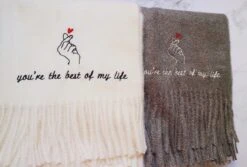 Personalized Embroidered Name Scarf, Custom Initial Monogrammed Logo Shawl, Wedding Bridesmaid Pashmina, Christmas Gift For Her 14 Personalized Embroidered Name Scarf, Custom Initial Monogrammed Logo Shawl, Wedding Bridesmaid Pashmina, Christmas Gift For Her -Jewellery Soldes Boutique il fullxfull.5584720817 4b8i