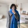 Pure Color Mohair Scarf, Klein Blue Scarf, Solid Color Basic Scarf, Fashion Shawl, Christmas Gift -Jewellery Soldes Boutique il fullxfull.5589429414 gn6r