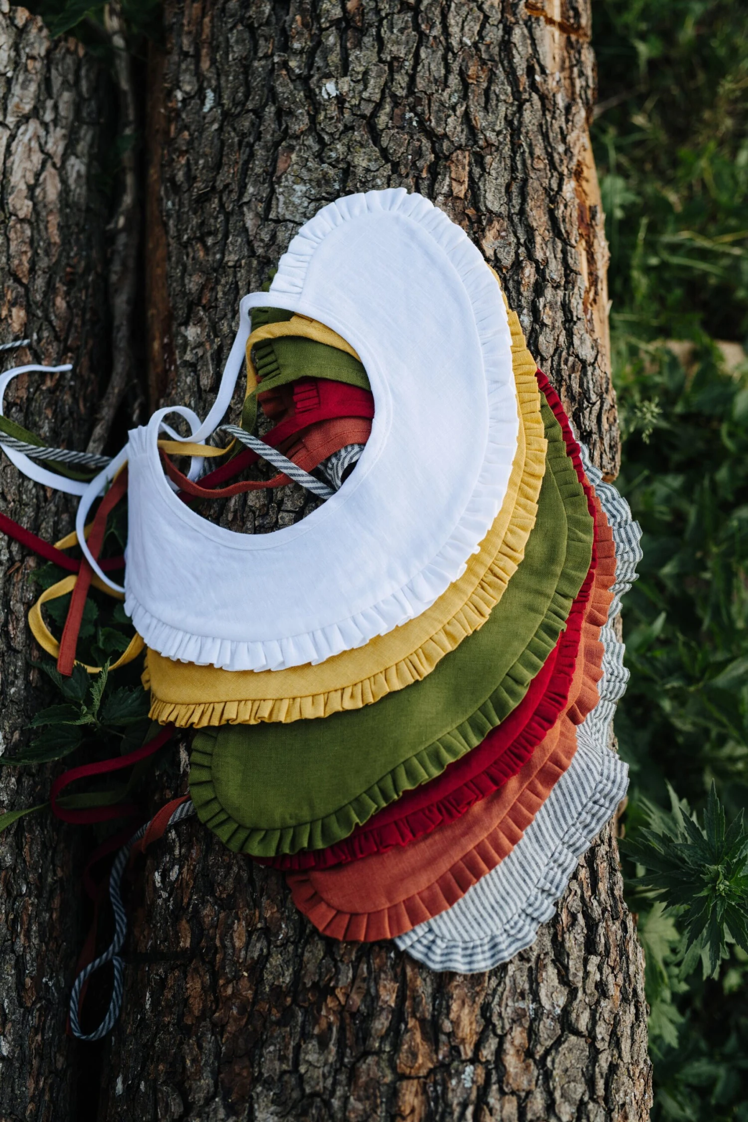 Linen Collar, Removable Linen Collar, Linen Collar For Dresses And Tops, Collar With Ruffles, Birthday Dress Collar, Christmas Dress Collar 11 Linen Collar, Removable Linen Collar, Linen Collar For Dresses And Tops, Collar With Ruffles, Birthday Dress Collar, Christmas Dress Collar - Image 9