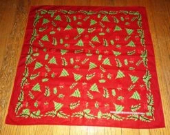 Vintage Christmas Tree & Holly Bandana -Jewellery Soldes Boutique il fullxfull.5595953506 3we2
