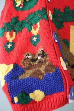 Christmas Kittens Intarsia Vest | Cute Kittens Vest | Hand-knitted Holiday Vest 19 Christmas Kittens Intarsia Vest | Cute Kittens Vest | Hand-knitted Holiday Vest -Jewellery Soldes Boutique il fullxfull.5601994379 l9v4